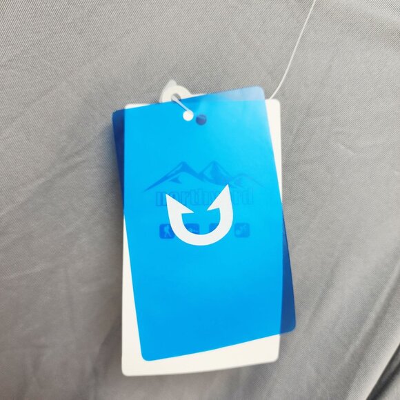 Northyard Mens Long Sleeve Shirt SPF 50 UV Protection Size 4XL Gray - Picture 4 of 9